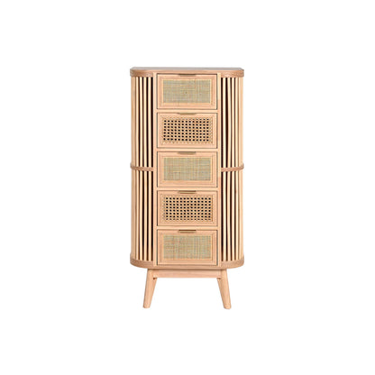 Cajonera Home ESPRIT Dorado Natural Abeto 48 x 35 x 105 cm  Comprati.