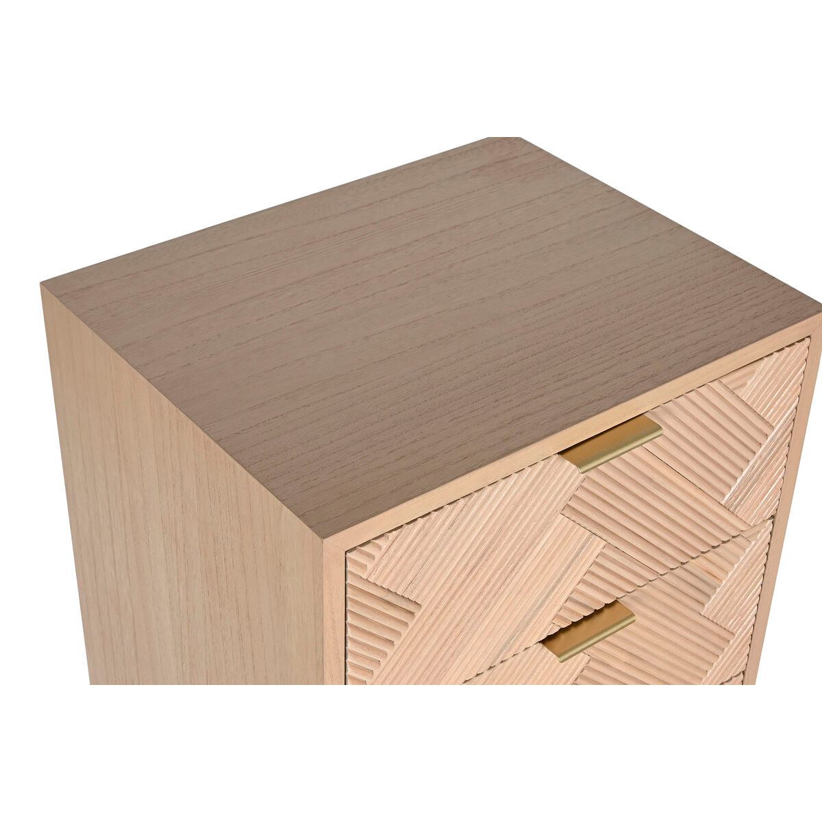 Cajonera Home ESPRIT Natural Madera de Paulonia Madera MDF 42 x 34 x 101 cm  Comprati.