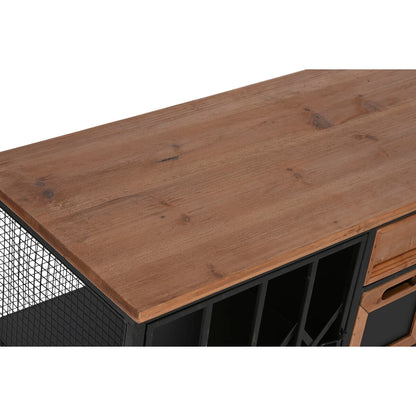 Cajonera Home ESPRIT Metal Abeto Loft 122 x 37 x 58,5 cm  Comprati.