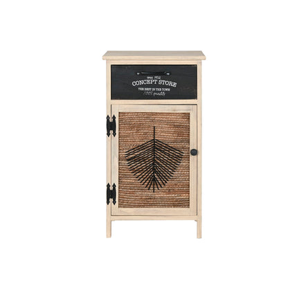 Cajonera Home ESPRIT Negro Natural Madera 40,5 x 29 x 73 cm  Comprati.