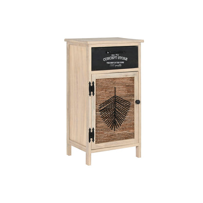 Cajonera Home ESPRIT Negro Natural Madera 40,5 x 29 x 73 cm  Comprati.