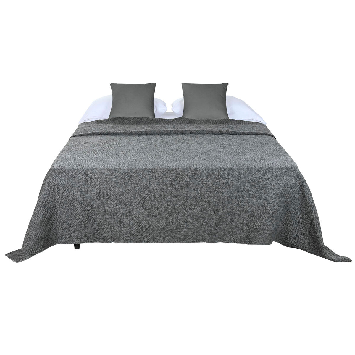 Colcha Home ESPRIT Gris claro 240 x 260 cm  Comprati.