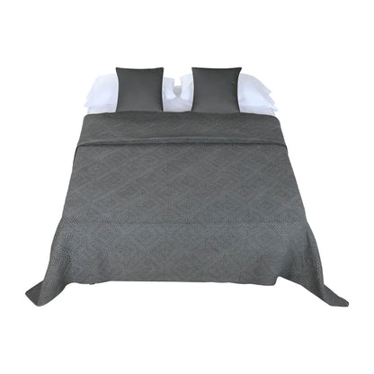 Colcha Home ESPRIT Gris claro 240 x 260 cm  Comprati.