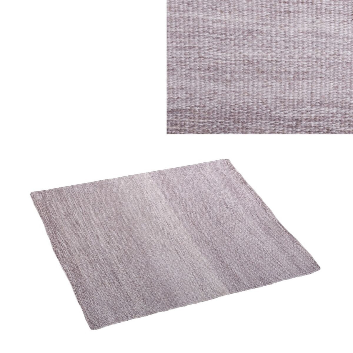 Alfombra de Exterior Goa 120 x 180 x 0,5 cm Gris Piedra PET  Comprati.