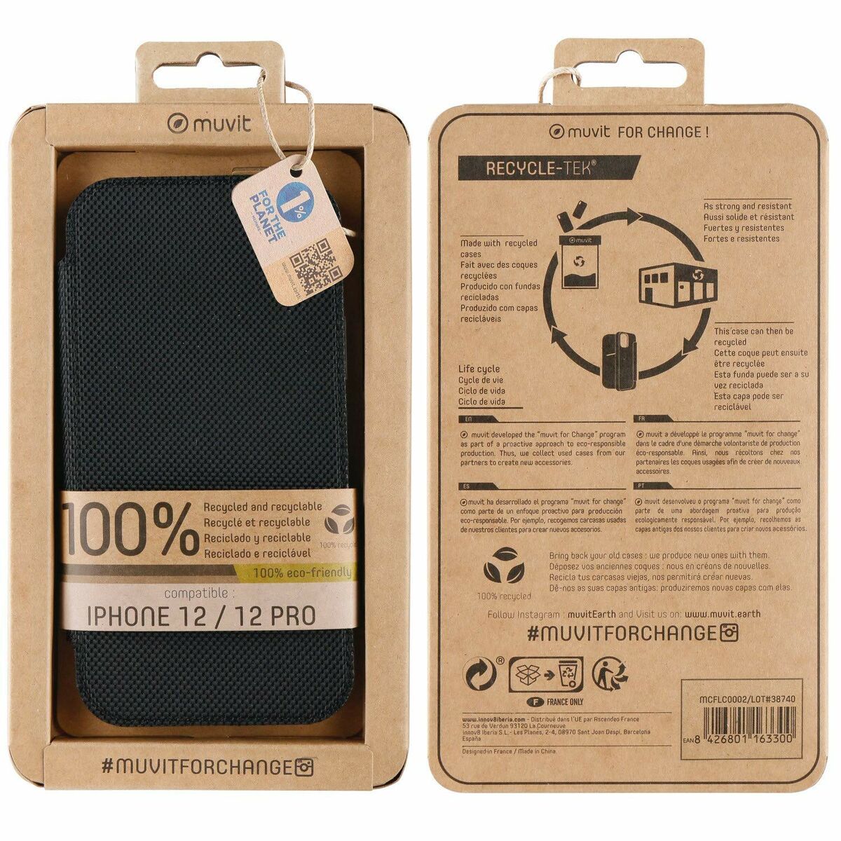 Funda para Móvil Muvit MCFLC0002  Comprati.