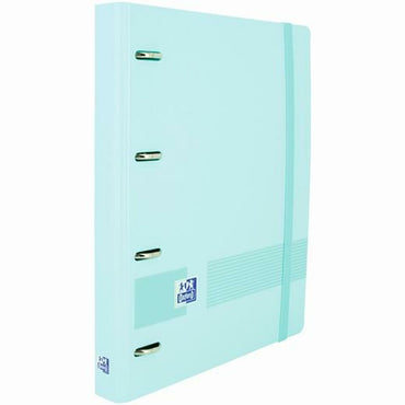 Carpeta de anillas Oxford EuropeanBinder Azul Pastel A4+ (4 Unidades)  Comprati.