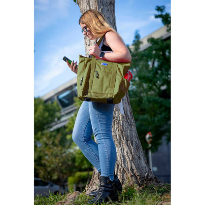 Bolso Bandolera Oxford B-TRENDY Verde  Comprati.