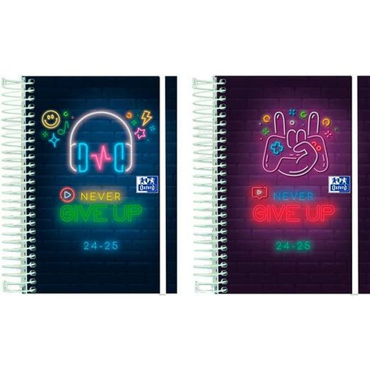 Agenda Oxford NEVER GIVE UP Multicolor 2024-2025  Comprati.