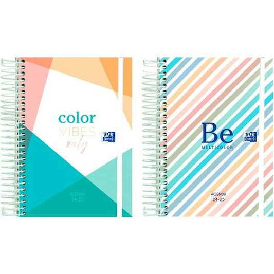 Agenda Oxford Colorbrlock Multicolor 2024-2025  Comprati.