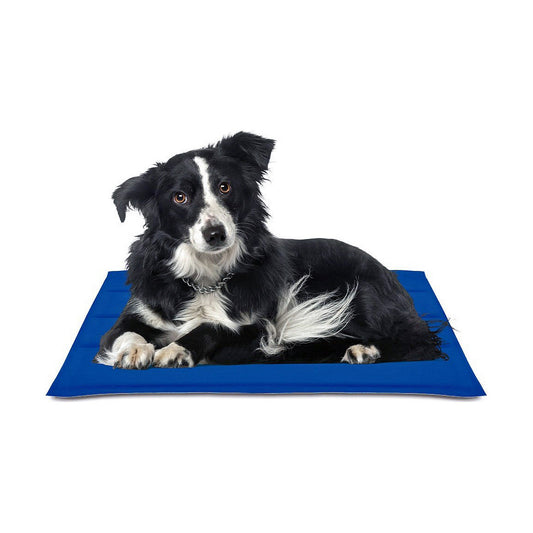 Alfombra para perros Nayeco Azul Gel refrigerante (50 x 90 cm)  Comprati.