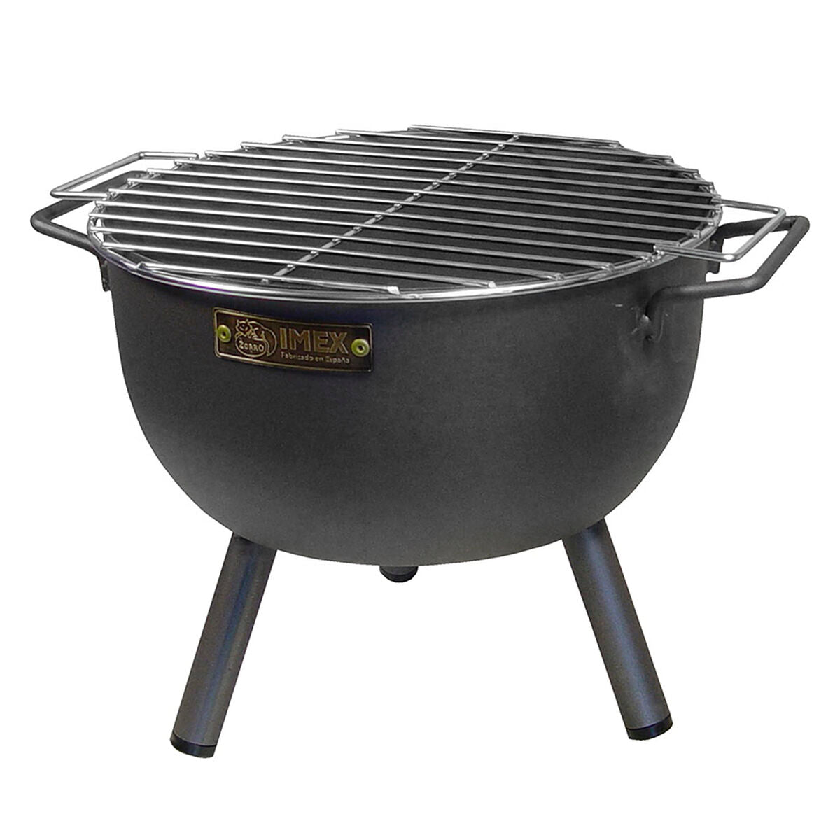 Barbacoa Imex el Zorro Sobremesa Parrilla Carbón Negro Ø 30 x 28 cm  Comprati.