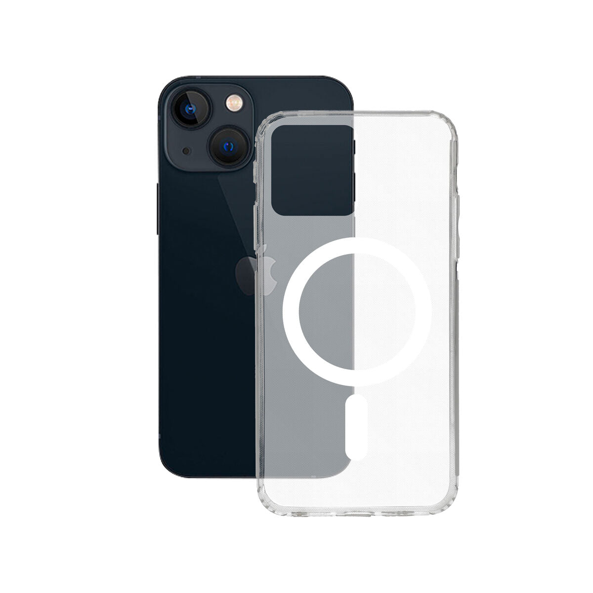 Funda para Móvil KSIX iPhone 14 Transparente  Comprati.