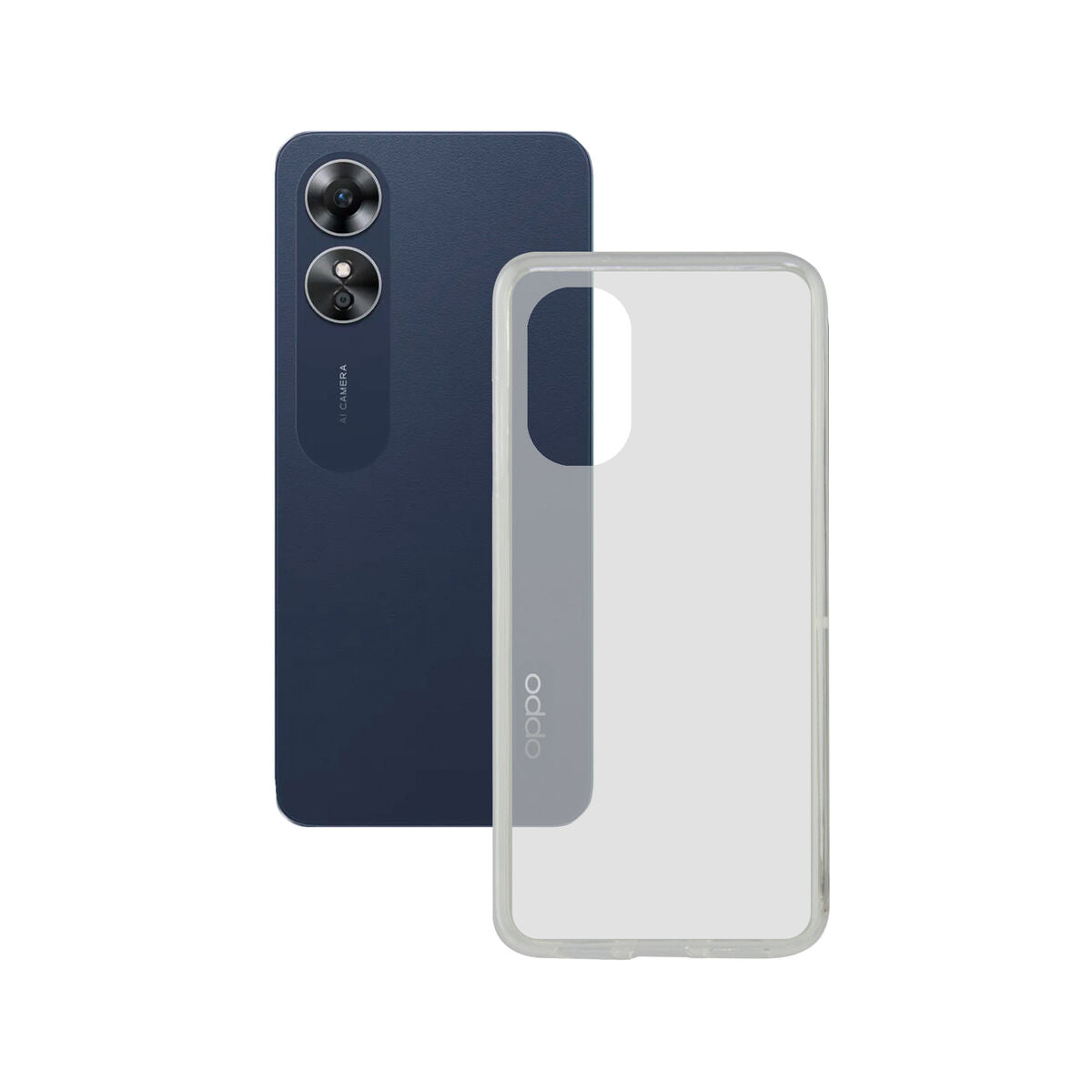 Funda para Móvil KSIX Oppo A17 Transparente OPPO Oppo A17  Comprati.