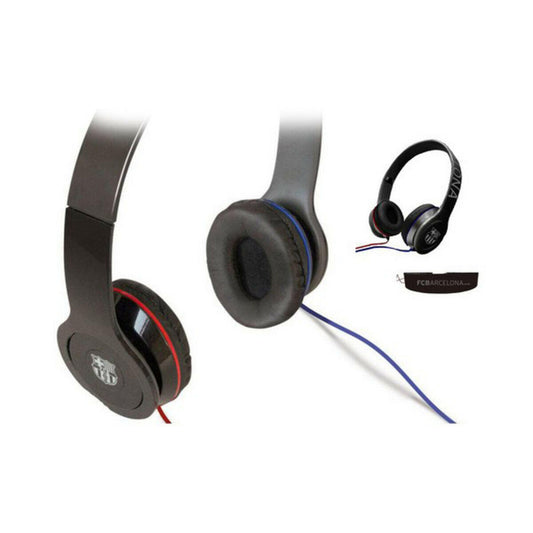 Auriculares de Diadema F.C. Barcelona Negro  Comprati.