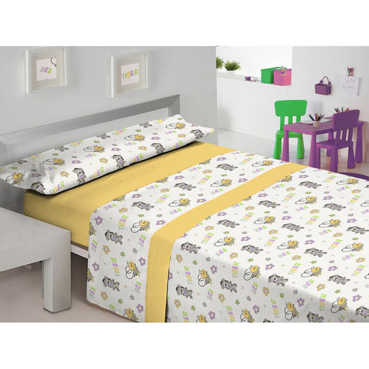 Juego de funda nórdica Hosteline FLO Multicolor Cama de 105 2 Piezas  Comprati.