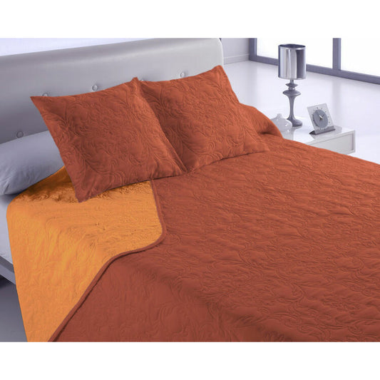 Colcha Hosteline VEGAS Naranja Cama de 105 (2 Piezas)  Comprati.