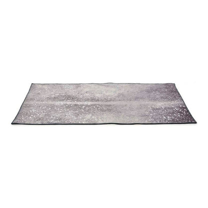 Alfombra 100 x 150 cm Blanco Gris  Comprati.