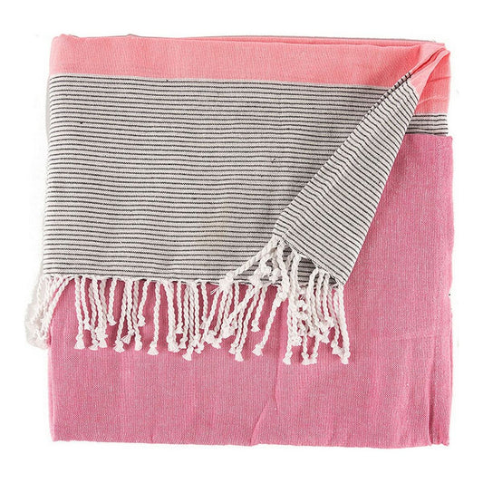 Foulard Multiusos Rayas 160 x 200 cm Rosa  Comprati.