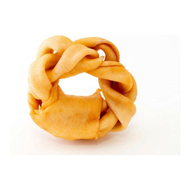 Snack para Perros Gloria Snackys Rawhide Miel 12 cm Donut Trenzado  Comprati.