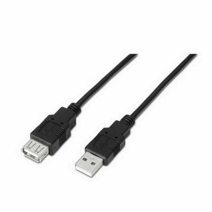 Cable alargador TooQ FS20200M-B 1,8 m USB  Comprati.