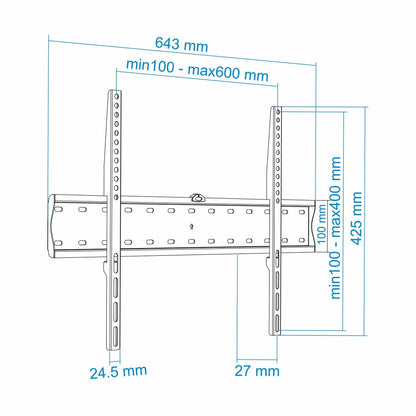 Soporte TV TooQ LP4170F-B 37"-70" 40 kg  Comprati.