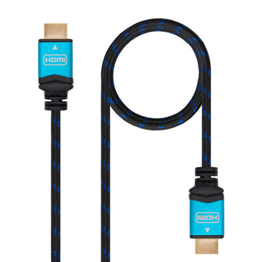 Cable HDMI TooQ 10.15.37 V2.0 Negro Azul  Comprati.