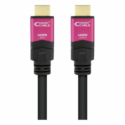 Cable HDMI NANOCABLE 10.15.3715 4K HDR 15 m Negro  Comprati.