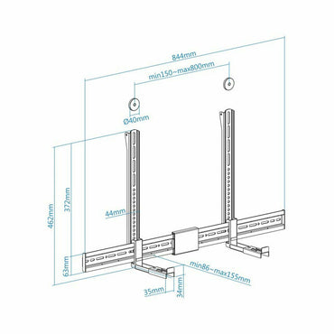 Soporte TV TooQ TQSBM-01  Comprati.