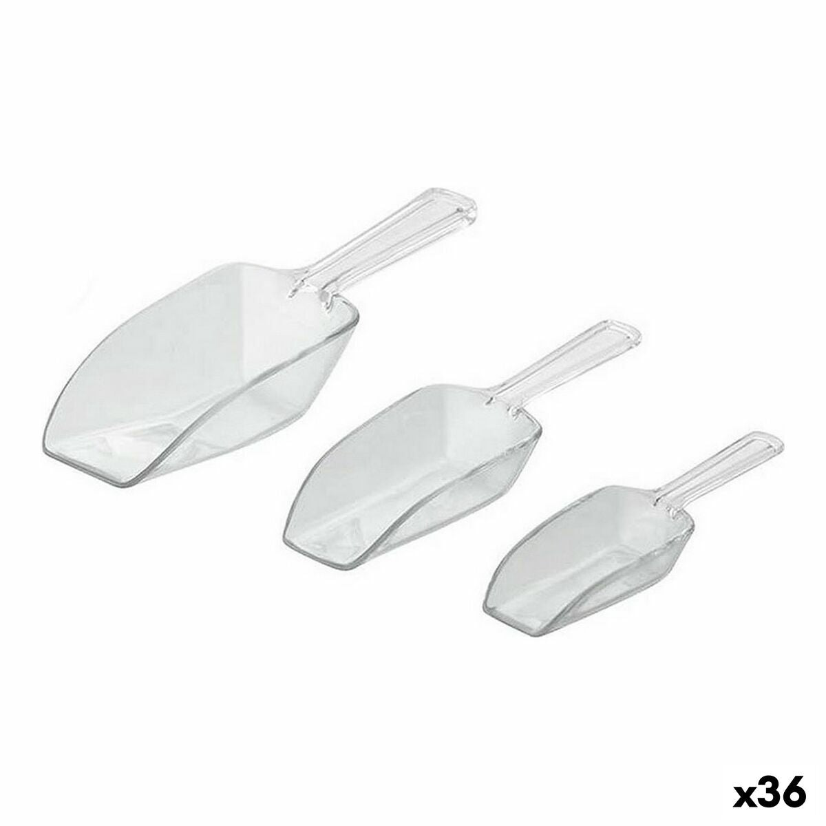 Cuchara medidora Transparente (3 pcs)  Comprati.