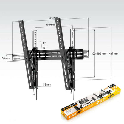 Soporte TV Fijo Axil 0571E 32"-65" 35 Kg Negro  Comprati.