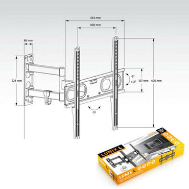 Soporte TV Axil AC0592E 26"-60" 30 Kg 60" 26" 30 Kg  Comprati.