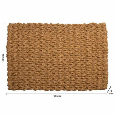 Felpudo Alexandra House Living Natural Fibra de coco 3 x 90 x 60 cm  Comprati.