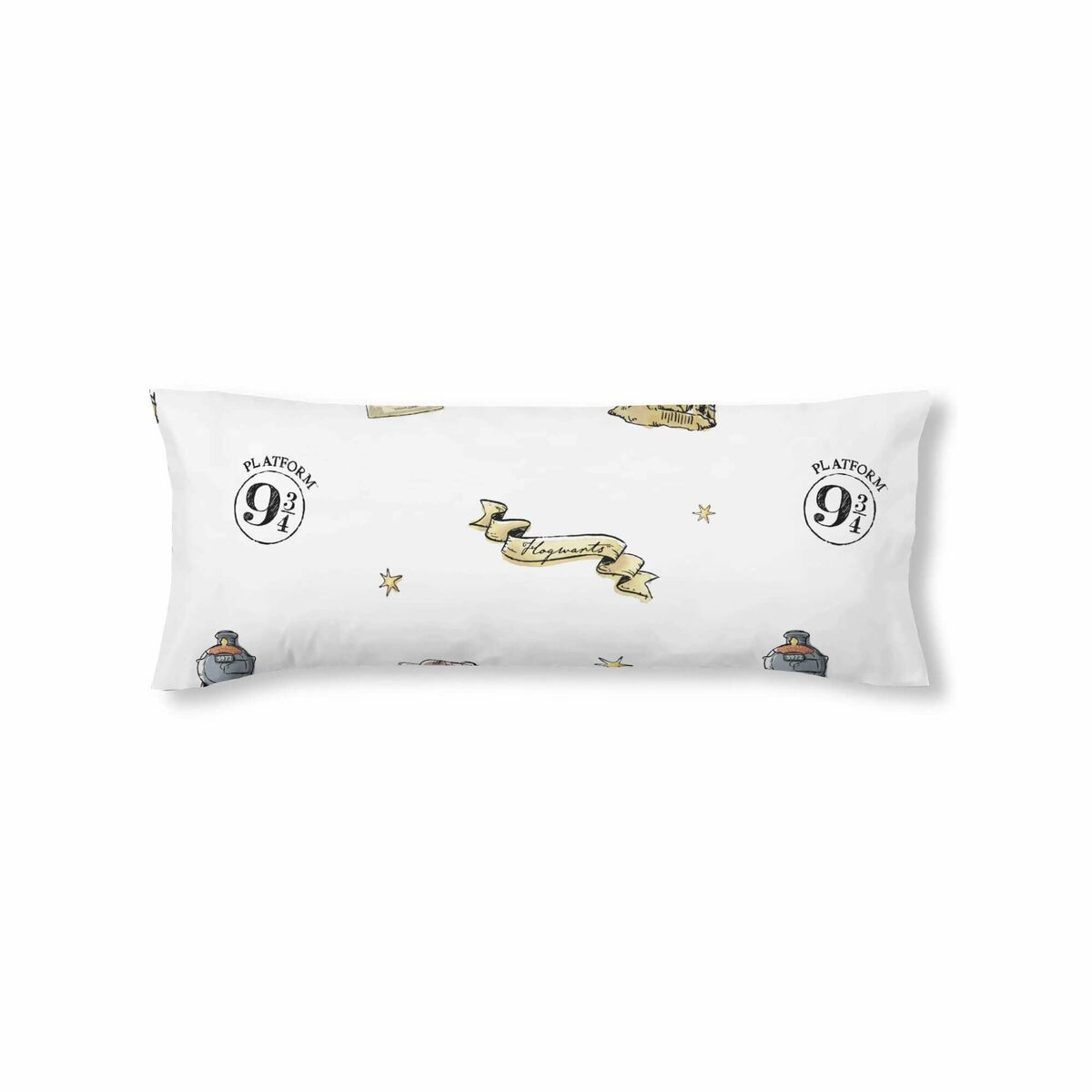 Funda de almohada Harry Potter Platform 9 3/4 Multicolor 175 Hilos 50x80cm  Comprati.