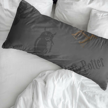 Funda de almohada Harry Potter Dealthy Hallows Multicolor 175 Hilos 45 x 125 cm  Comprati.