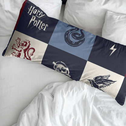 Funda de almohada Harry Potter Hogwarts Multicolor 175 Hilos 45 x 125 cm  Comprati.