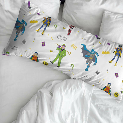 Funda de almohada Batman Multicolor 175 Hilos 45 x 125 cm  Comprati.