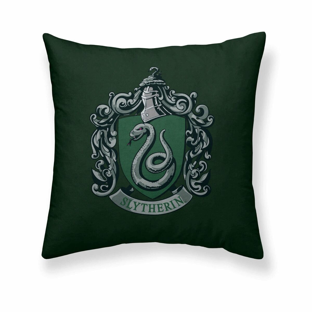 Funda de cojín Harry Potter Slytherin Verde Multicolor 50 x 50 cm  Comprati.