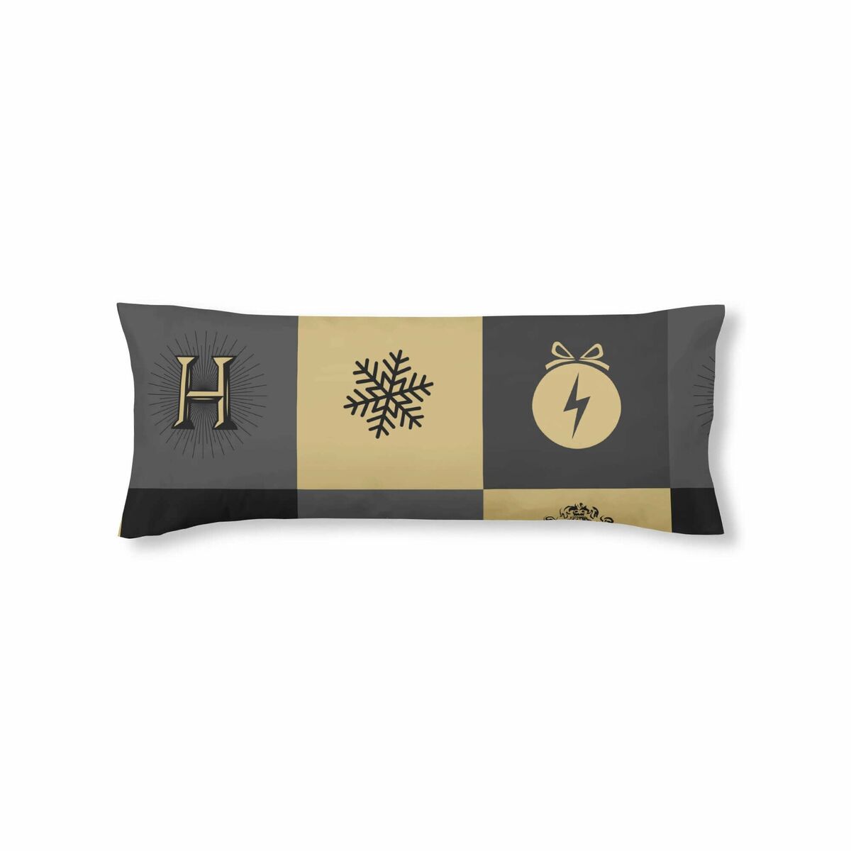 Funda de almohada Harry Potter Christmas Multicolor 175 Hilos 45 x 125 cm  Comprati.