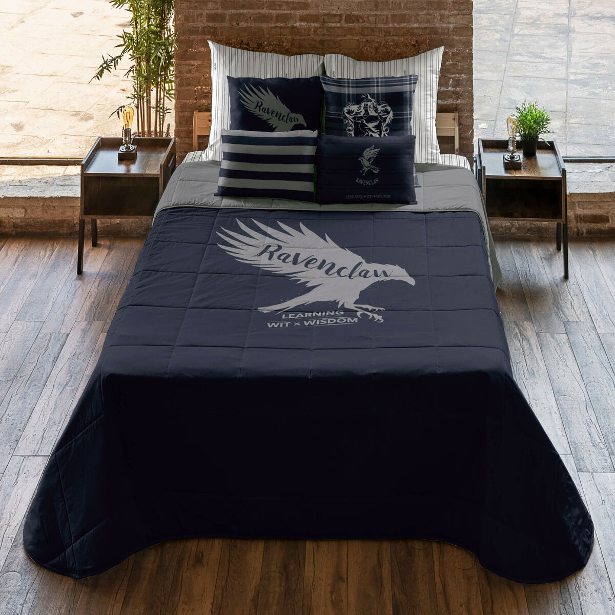 Edredón Harry Potter Ravenclaw Multicolor 235 x 4 x 270 cm Cama de 135  Comprati.