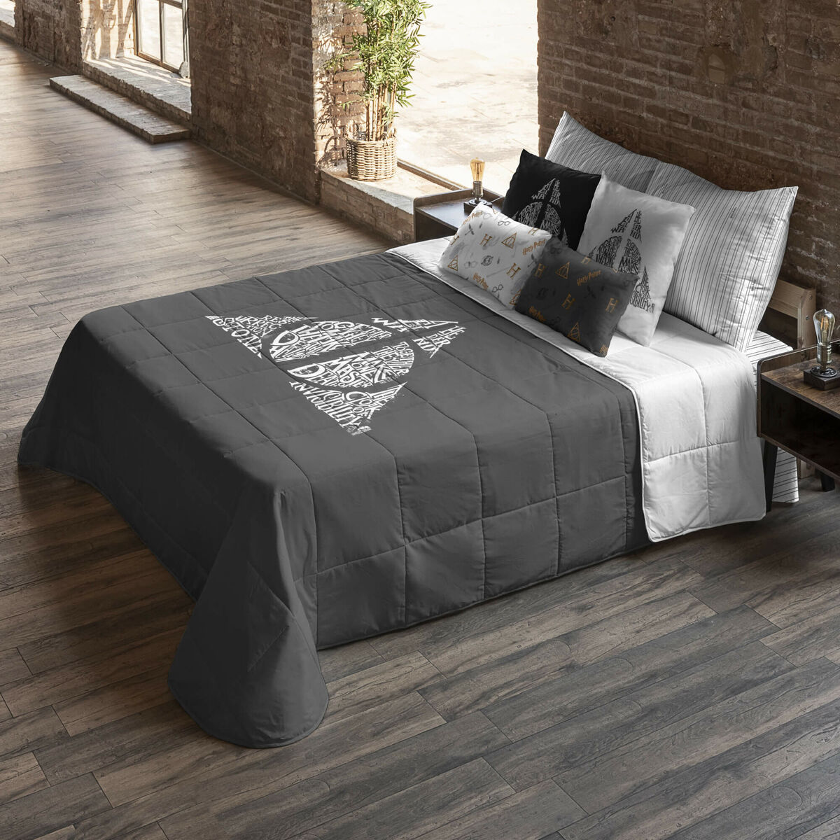 Edredón Harry Potter Multicolor 250 x 4 x 270 cm Cama de 150  Comprati.