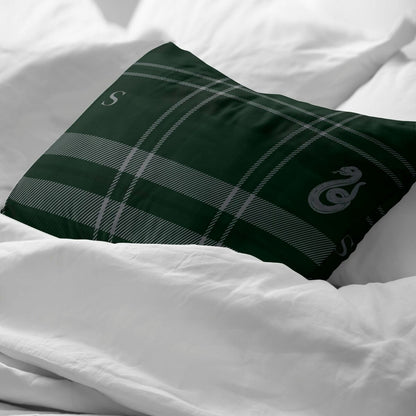 Funda de almohada Harry Potter Slytherin Multicolor 175 Hilos 65 x 65 cm  Comprati.