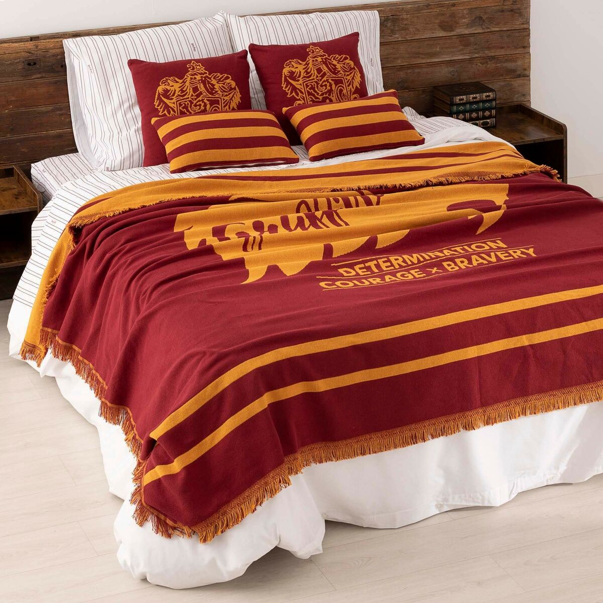 Manta Harry Potter Gryffindor Values Multicolor 130 x 2 x 170 cm  Comprati.