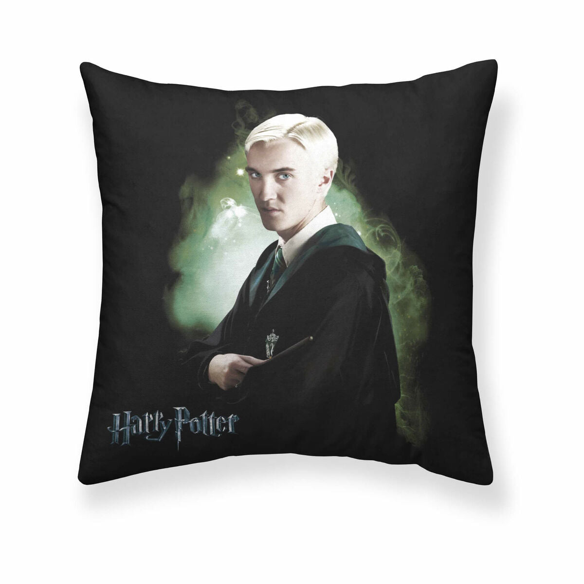 Funda de cojín Harry Potter Draco Negro 50 x 50 cm  Comprati.