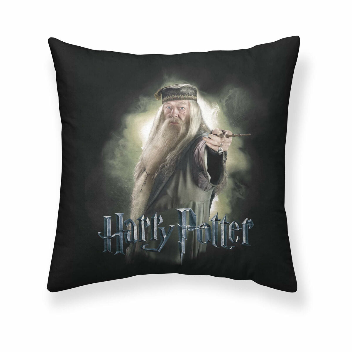 Funda de cojín Harry Potter Dumbledore Negro Multicolor 50 x 50 cm  Comprati.