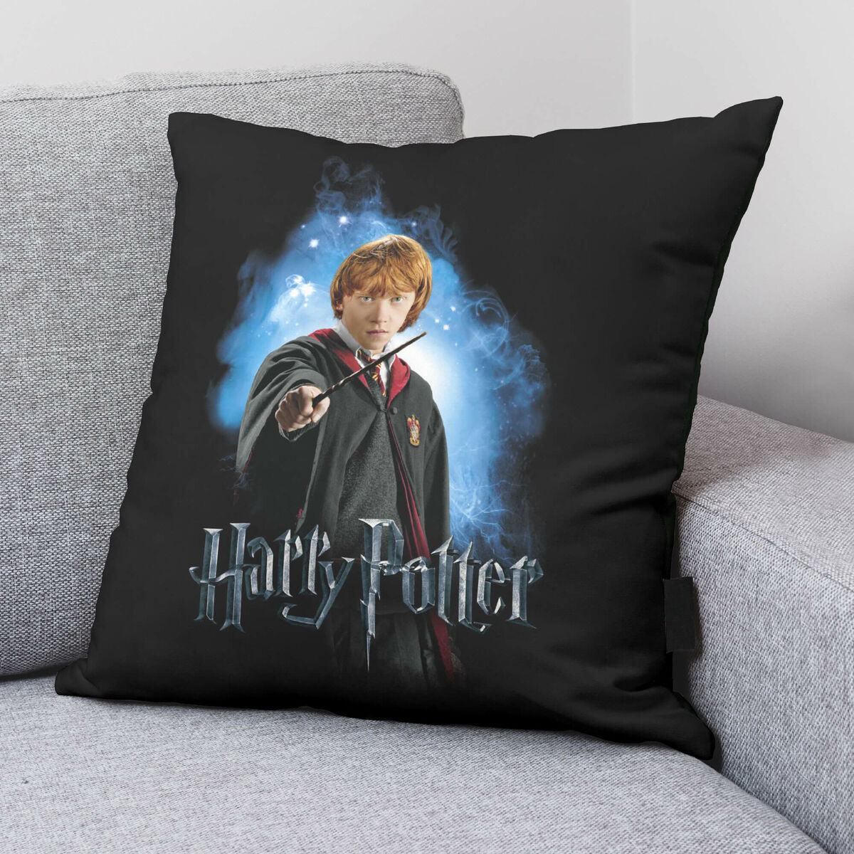 Funda de cojín Harry Potter Ron Weasley Negro Multicolor 50 x 50 cm  Comprati.