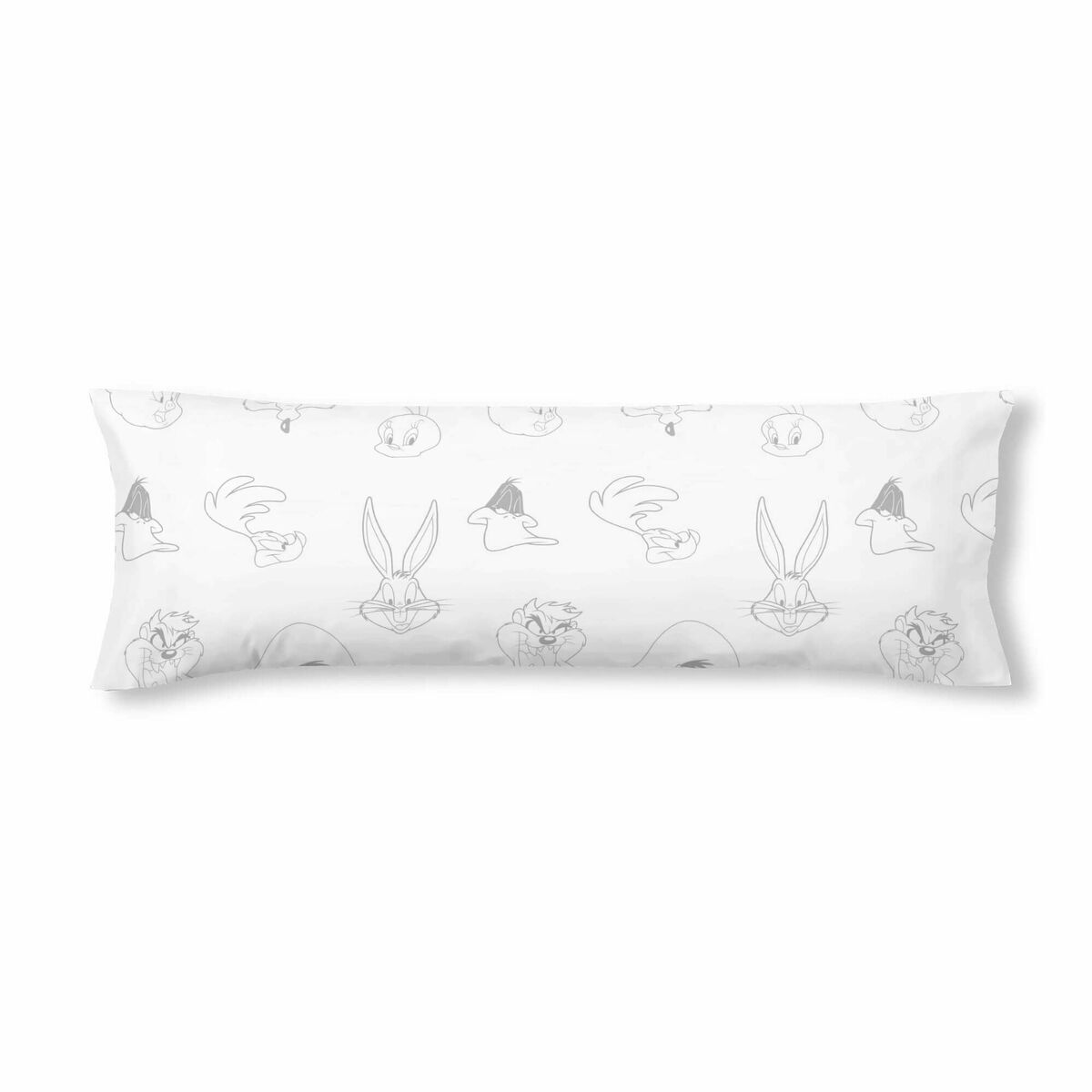 Funda de almohada Looney Tunes Multicolor 175 Hilos 45 x 125 cm  Comprati.