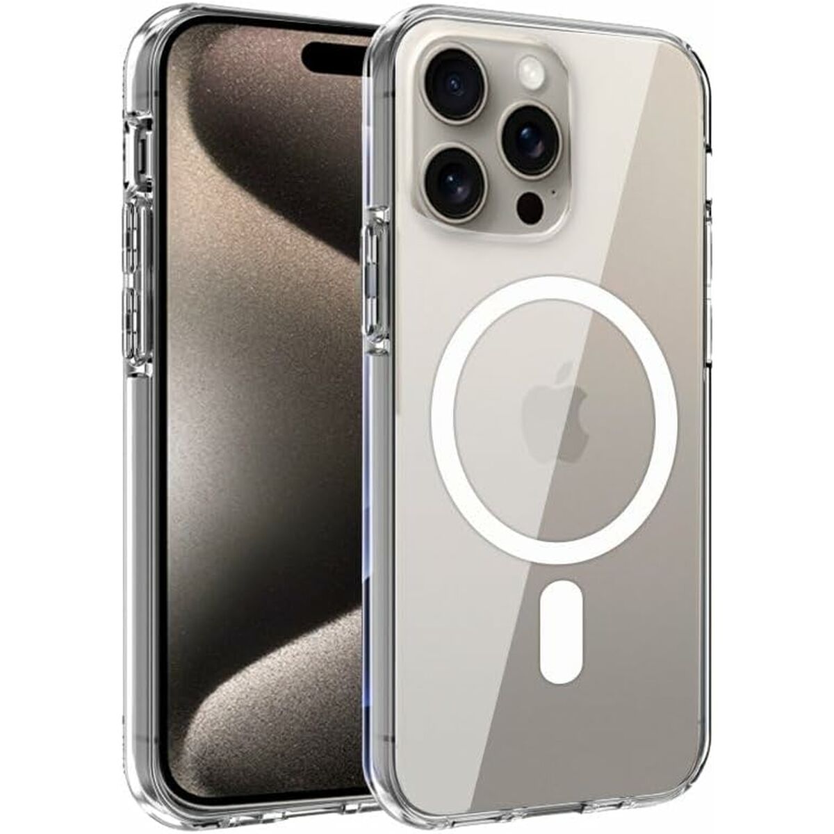 Funda para Móvil Cool iPhone 15 Pro Max Transparente Apple  Comprati.