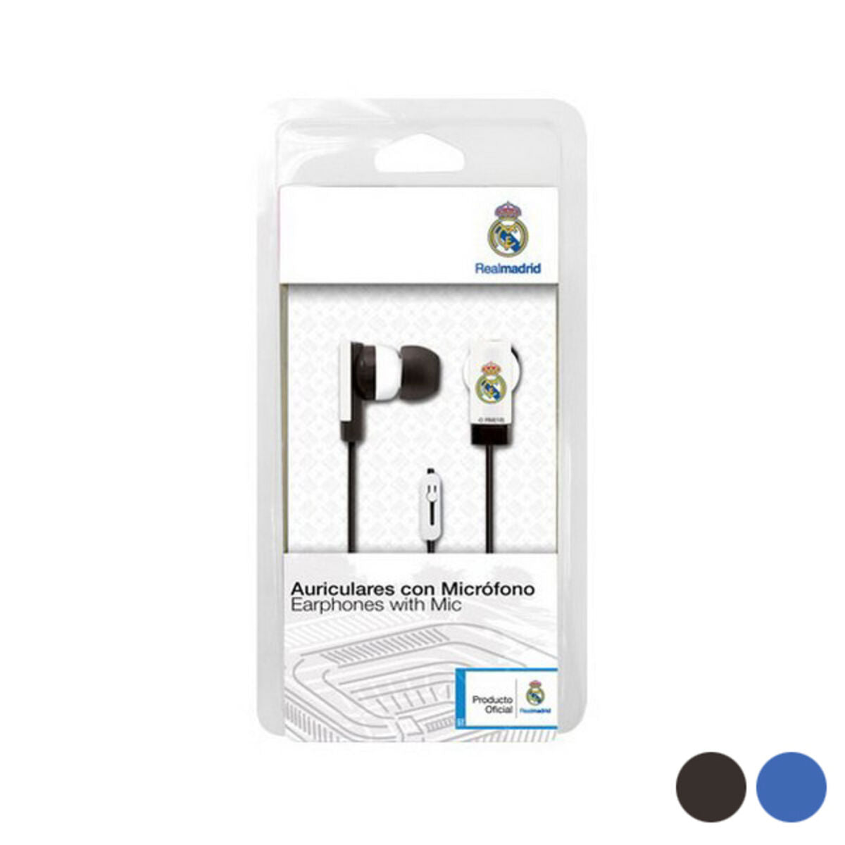 Auriculares de Botón Real Madrid C.F.  Comprati.