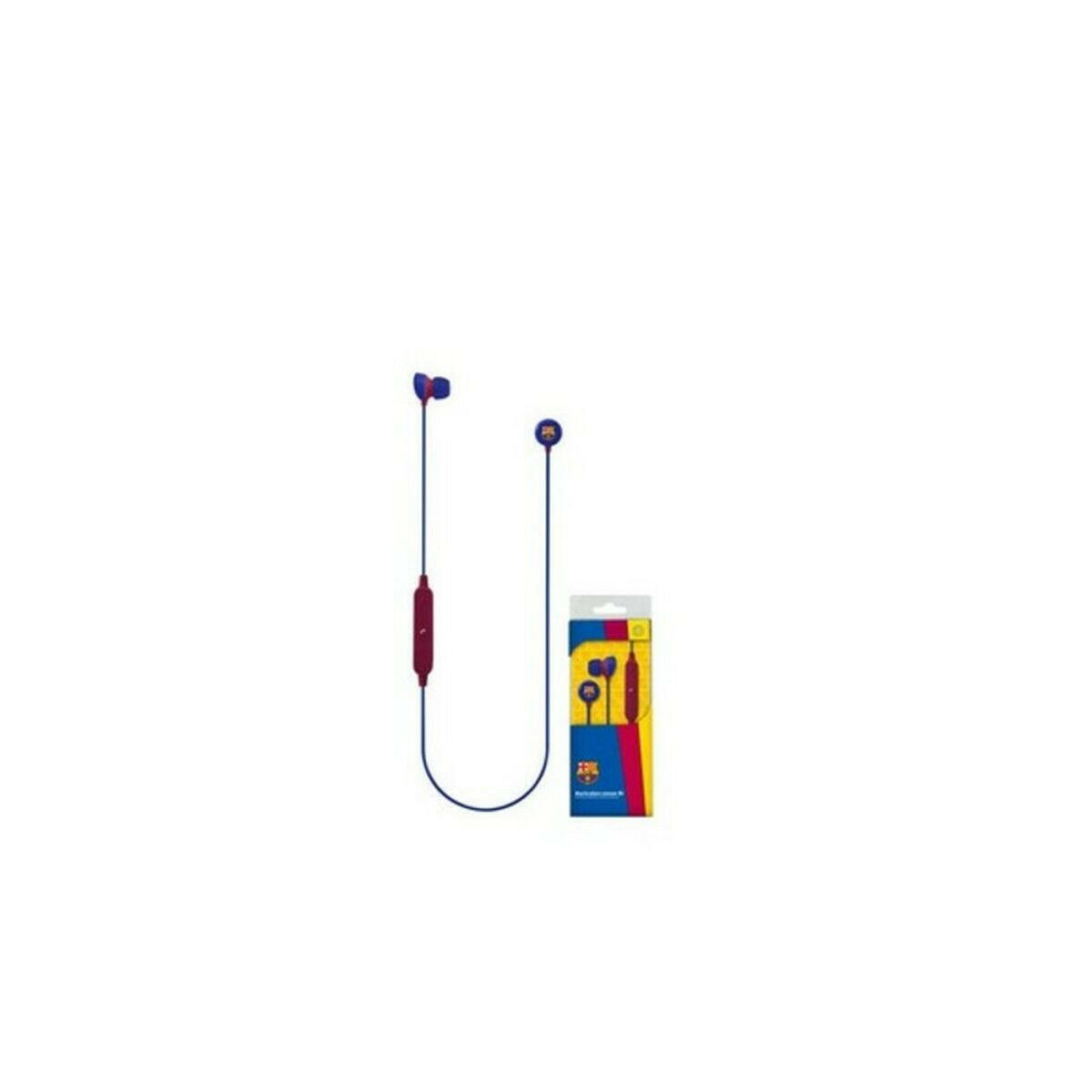 Auriculares Bluetooth Deportivos con Micrófono F.C. Barcelona Azul  Comprati.