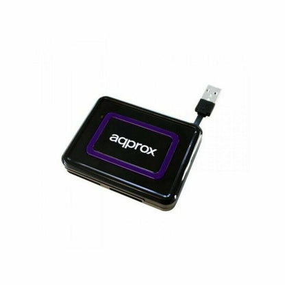 Lector para DNI Electrónico approx! APPCRDNIB USB 2.0 Negro  Comprati.